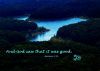 5x7 Print - Good Lake